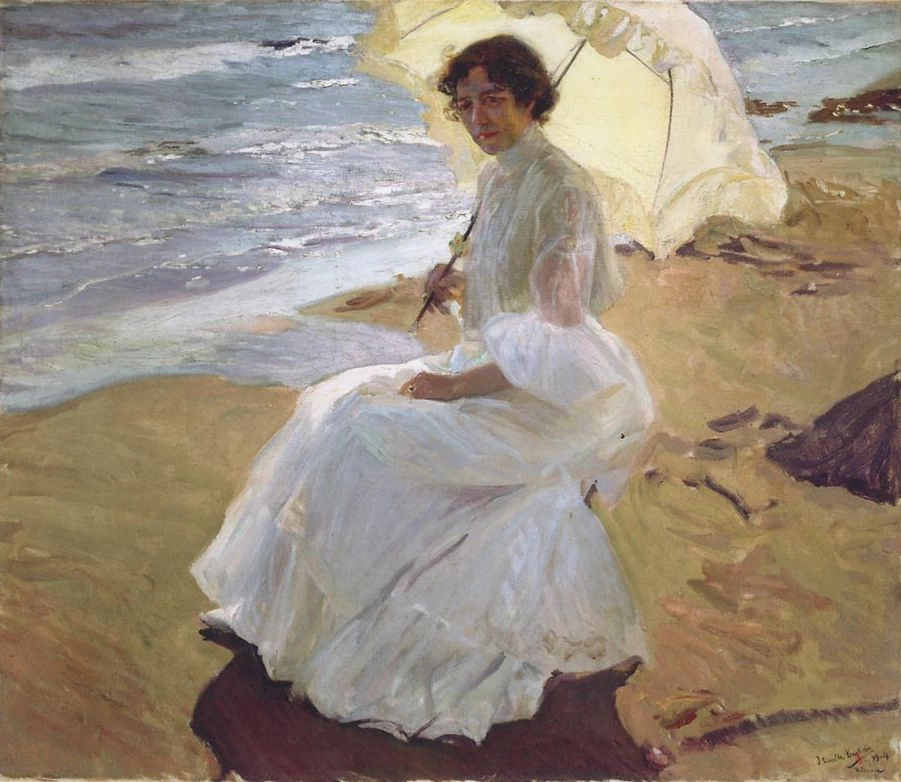 Clotilde sulla spiaggia - Museo Sorolla, Madrid
